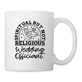 Spiritual But Not Religious Minister Officiant - Mug - white - Right