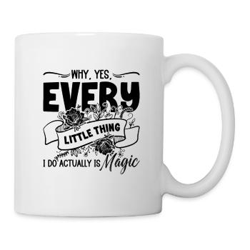 Why Yes Every Little Wedding Plan Wedding Planners - Tasse - Weiß - Rechts