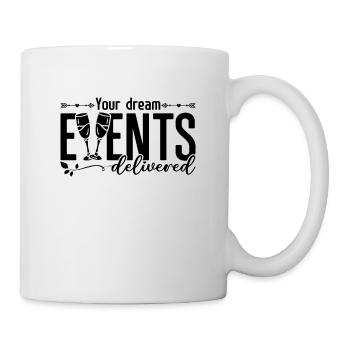 Your Dream Events Wedding Plan Wedding Planners - Tasse - Weiß - Rechts