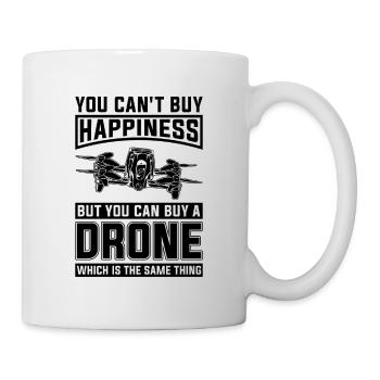 You Can't Buy Happiness Racing Machine Drone Racer - Mug - white - Right