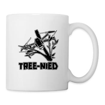 Tree-Nied Drone Racing Télécommande Drone Racer - Mug blanc - blanc - Droite