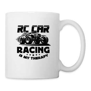 RC Car Racing Is My Therapy Model Maker RC Racer - Mug - white - Right