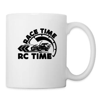Temps de course RC Time Voiture télécommandée RC Racer - Mug blanc - blanc - Droite