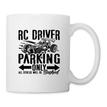 RC Driver Parking Only Loves Model Maker RC Racer - Mug - white - Right