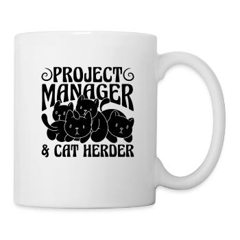 Chef de projet & Chef d’équipe Chef de projet - Mug blanc - blanc - Droite