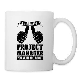 I'm That Awesome Loves Management Project Manager - Mug - white - Right