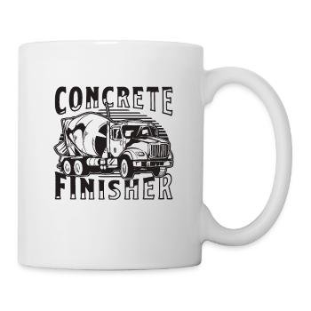 Concrete Finisher Construction Concrete Finishers - Mug - white - Right