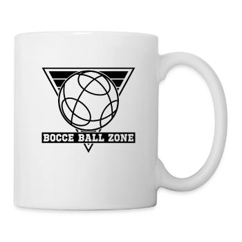 Bocce Ball Zone Ball Sport Bocci Bocce Player - Mug - white - Right
