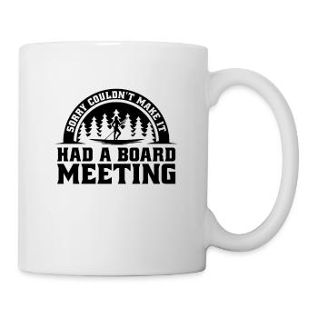 Sorry Couldn't Make It Paddleboard Paddle Boarder - Mug - white - Right