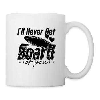 I'll Never Get Board Of Paddling Paddle Boarder - Mug - white - Right