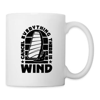 Cancel Everything There Surfing Windsurfing Lover - Mug - white - Right