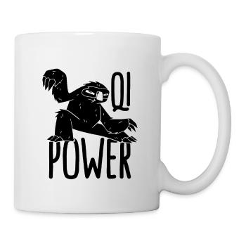 Qi Power Tai Chi Martial Arts Taiji Tai Chi Lover - Mug - white - Right