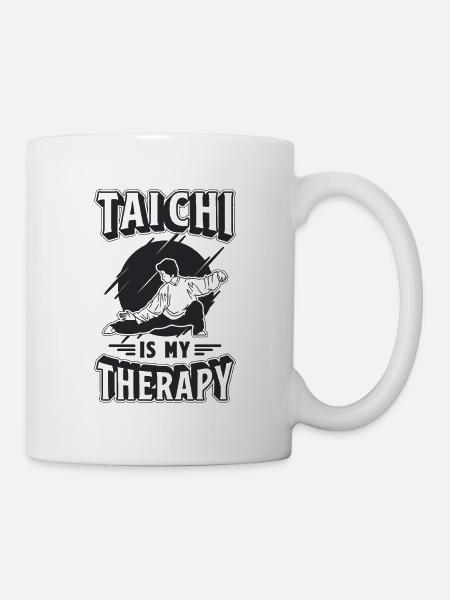 Le Tai Chi est mon amateur de Tai Chi Arts Martiaux de thérapie - Mug blanc - blanc