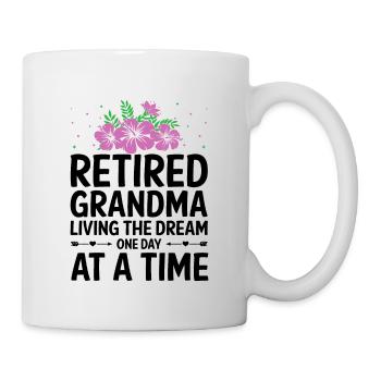 Grand-mère retraitée Pension de retraite Grand-mère Reti - Mug blanc - blanc - Droite