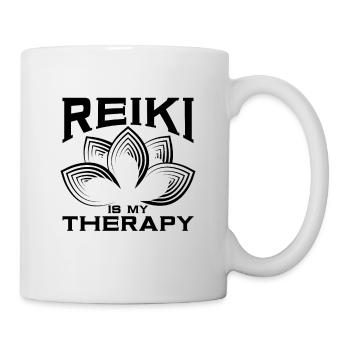 Le Reiki est mon Maître Reiki Ésotérique Énergétique - Mug blanc - blanc - Droite