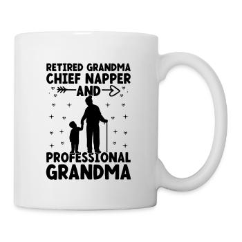Grand-mère retraitée Pension de retraite Grand-mère Reti - Mug blanc - blanc - Droite