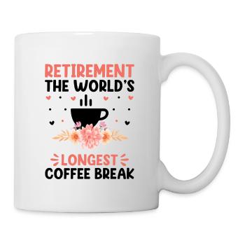 Grand-mère retraitée Pension de retraite Grand-mère Reti - Mug blanc - blanc - Droite