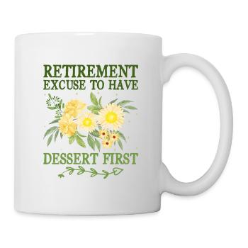 Grand-mère retraitée Pension de retraite Grand-mère Reti - Mug blanc - blanc - Droite