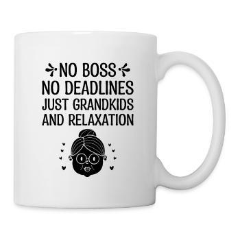 Grand-mère retraitée Pension de retraite Grand-mère Reti - Mug blanc - blanc - Droite