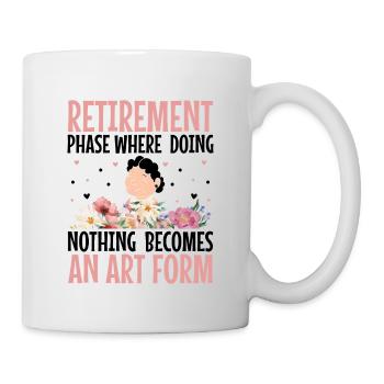 Grand-mère retraitée Pension de retraite Grand-mère Reti - Mug blanc - blanc - Droite