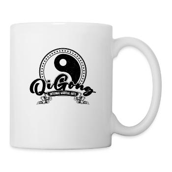 Qigong Arts Martiaux Internes Tai Chi Qigon Amoureux - Mug blanc - blanc - Droite