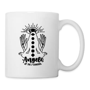 Angels Of The 7 Chakras Meditation Reiki Master - Mug - white - Right