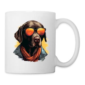 Urban Retriever: Streetwise Labrador Vibes - Mug - white - Right