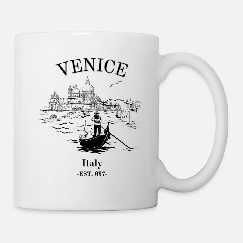 Venedig Souvenir - Tasse - Weiß