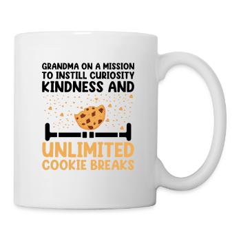 Retired Grandma Pensioner Pension Teacher Teach Re - Mug - white - Right