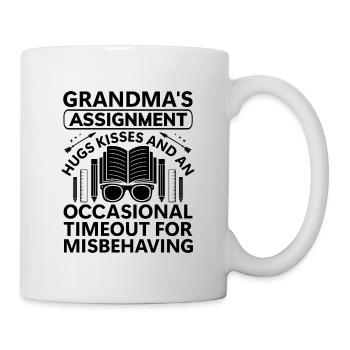Retired Grandma Pensioner Pension Teacher Teach Re - Mug - white - Right