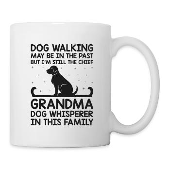 Hundeliebhaber Rentner Oma Rentner Hundebesitzer Hund Hund - Tasse - Weiß - Rechts