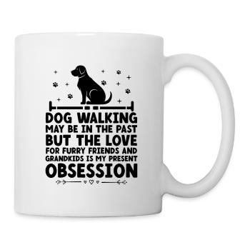 Hundeliebhaber Rentner Oma Rentner Hundebesitzer Hund Hund - Tasse - Weiß - Rechts