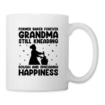 Boulangerie Grand-mère retraitée Pension Baker Pas - Mug blanc - blanc - Droite