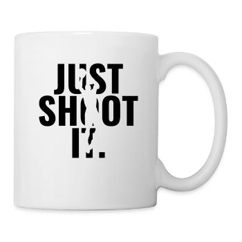 Basketball Just Shoot It Gift Idea Sports - Mug - white - Right