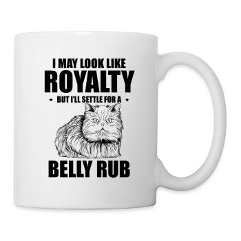 Chat persan Chat Amoureux Propriétaire de chat Persan Longhair C - Mug blanc - blanc - Droite