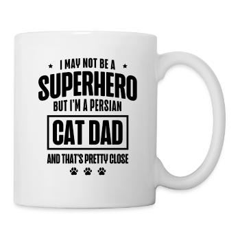 Chat persan Chat Amoureux Propriétaire de chat Persan Longhair C - Mug blanc - blanc - Droite