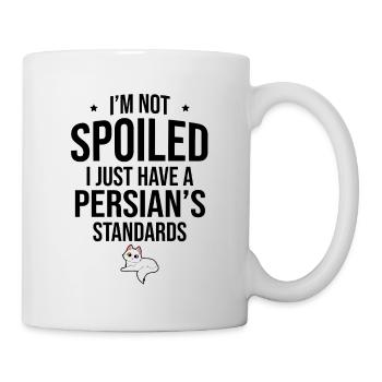 Chat persan Chat Amoureux Propriétaire de chat Persan Longhair C - Mug blanc - blanc - Droite