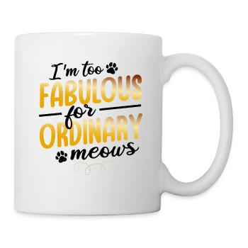 Chat persan Chat Amoureux Propriétaire de chat Persan Longhair C - Mug blanc - blanc - Droite