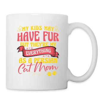 Chat Persan Chat Amoureux Chat Propriétaire Persan Cheveux Long C - Mug blanc - blanc - Droite