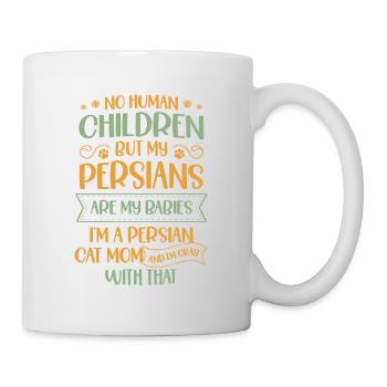 Persian Cat Cat Lover Cat Owner Persian Longhair C - Mug - white - Right