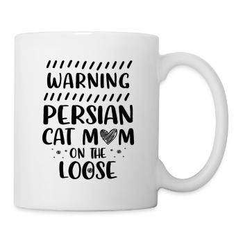 Persian Cat Cat Lover Cat Owner Persian Longhair C - Mug - white - Right