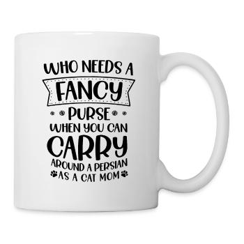 Persian Cat Cat Lover Cat Owner Persian Longhair C - Mug - white - Right