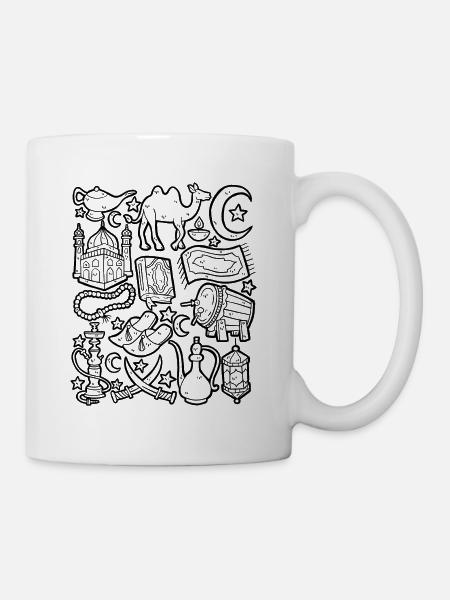 Arabien - Tasse - Weiß