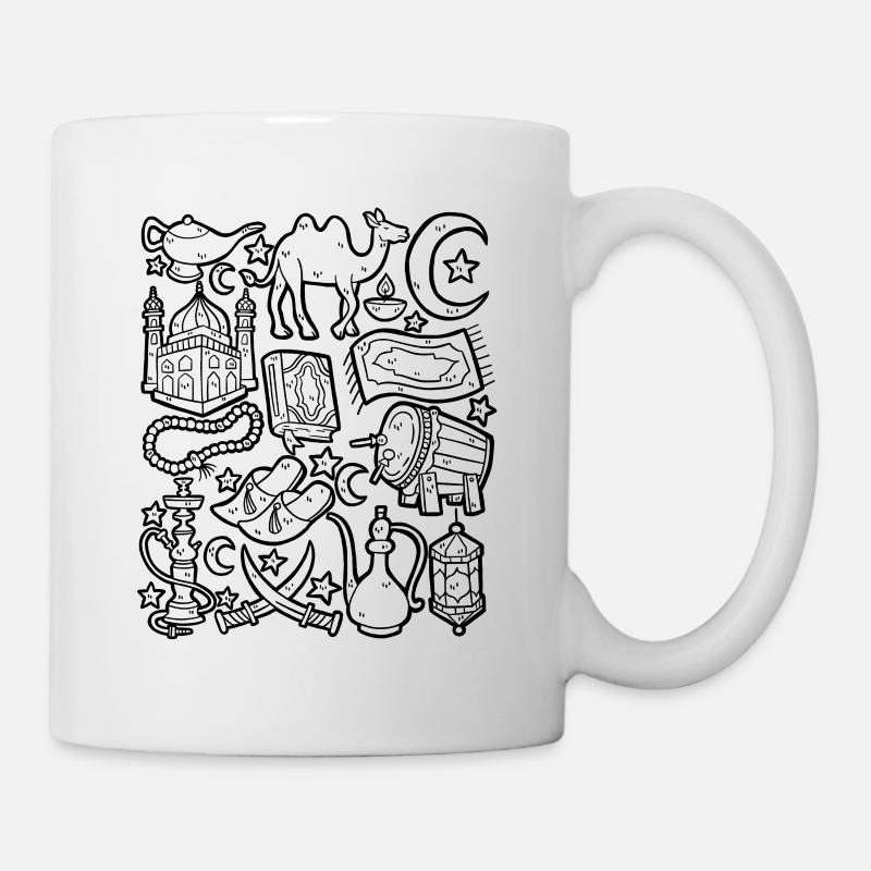 Arabien - Tasse - Weiß