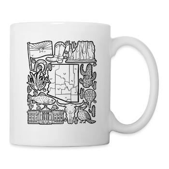 Arizona - Mug - white - Right