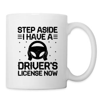 Driving License Passed New Driver Permit Driving S - Mug - white - Right