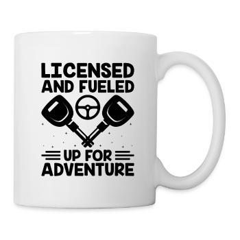 Driving License Passed New Driver Permit Driving S - Mug - white - Right