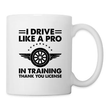 Driving License Passed New Driver Permit Driving S - Mug - white - Right