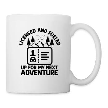 Driving License Passed New Driver Permit Driving S - Mug - white - Right