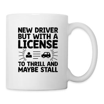 Driving License Passed New Driver Permit Driving S - Mug - white - Right